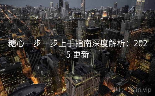 糖心一步一步上手指南深度解析：2025 更新