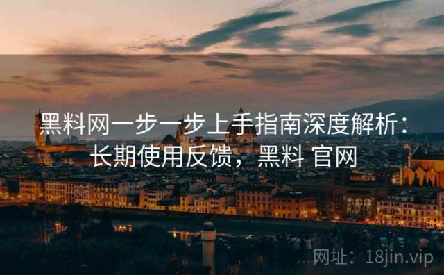 黑料网一步一步上手指南深度解析：长期使用反馈，黑料 官网