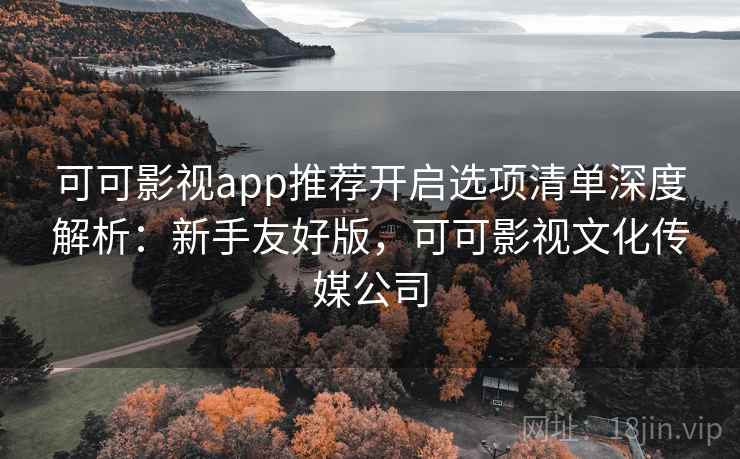 可可影视app推荐开启选项清单深度解析：新手友好版，可可影视文化传媒公司