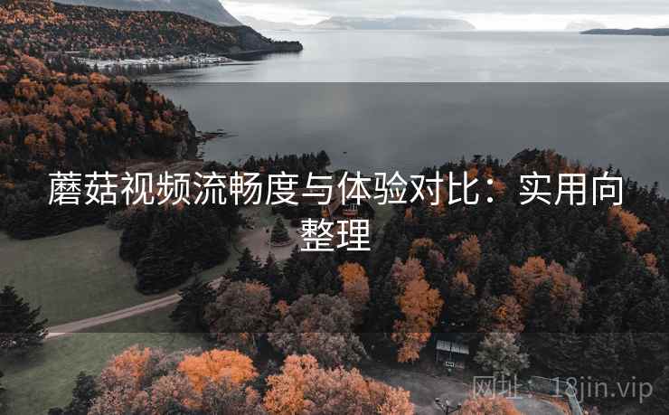 蘑菇视频流畅度与体验对比:实用向整理 蘑菇视频流畅度与体验对比:实用向整理